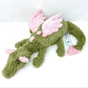 LAST CHANCE BEFORE REFIGTING FOR XMAS!! NWOT Jellycat Malachy Dragon—large
